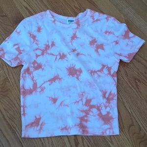 pink tie dye shirt from pink - NWOT